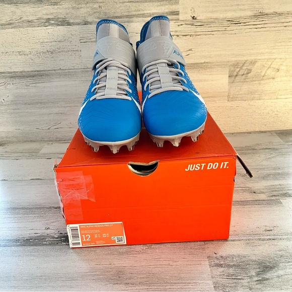 Nike Alpha Menace 2 P Mid Cleat Football Sneakers Size 12 New In Box